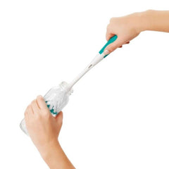 OXO Tot Bottle Brush With Bristled Cleaner, Teal, ANB BABY