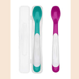 OXO TOT On - The - Go Infant Feeding Spoon with Case - ANB Baby
