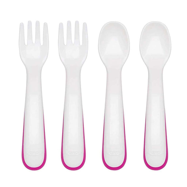 OXO TOT Plastic Fork And Spoon Training Set