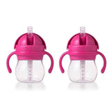 OXO Tot Transitions Straw Cup With Handles, 6 Oz, Teal, 2 Pack - ANB Baby