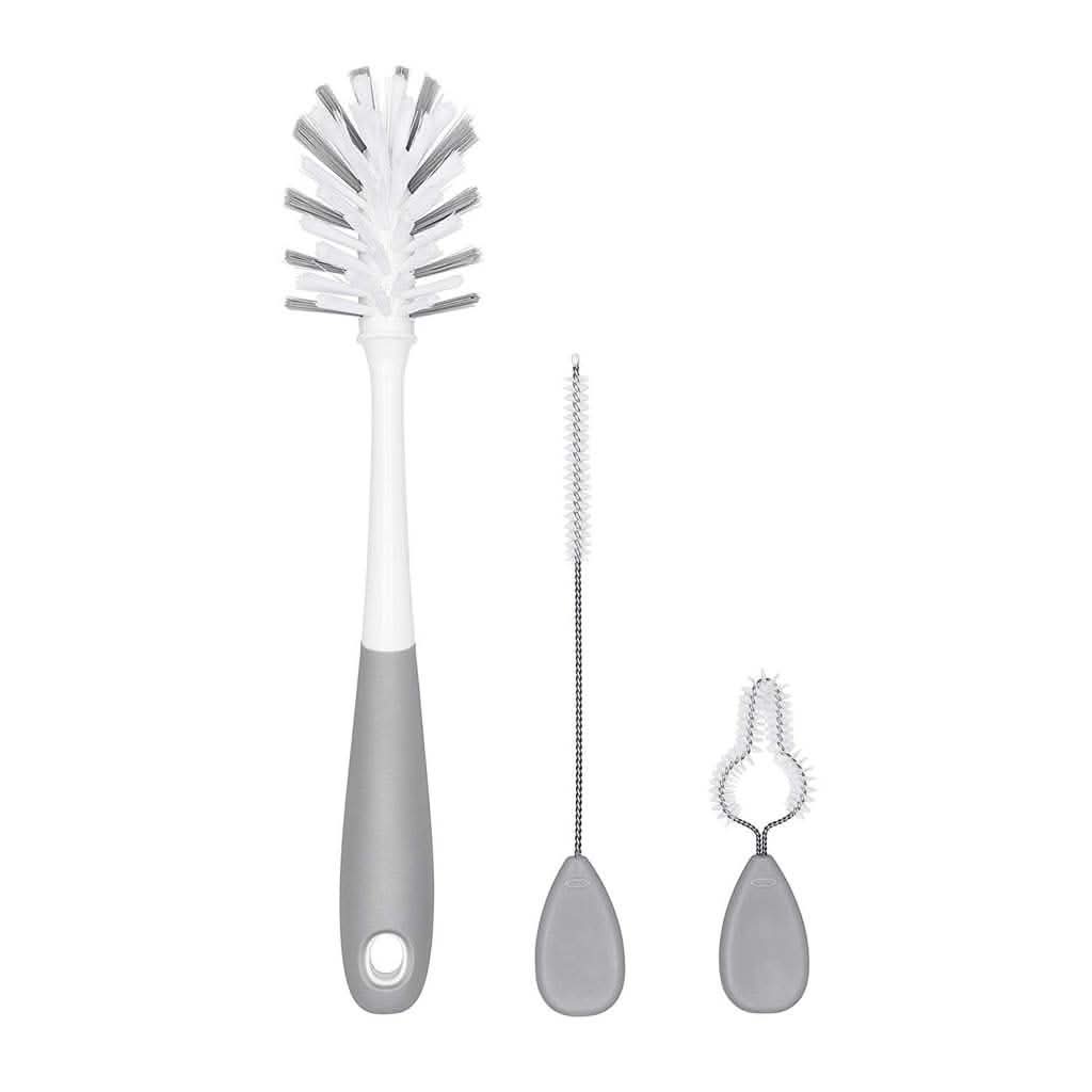 OXO TOT Water Bottle And Straw Cup Cleaning Set With Stand - Gray, ANB BABY