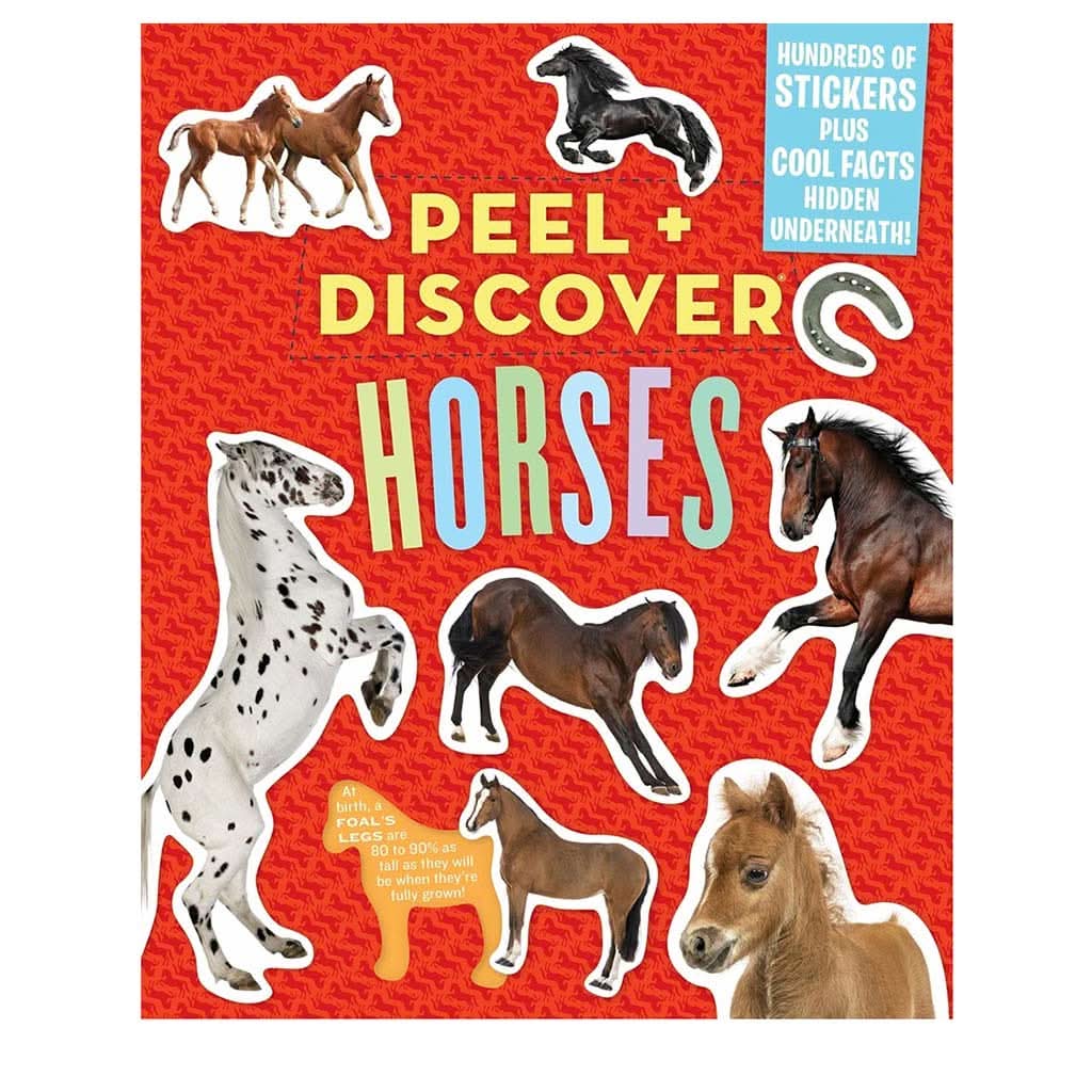 Peel + Discover: Horses Paperback-Learning & S.T.E.M-Workman Publishing Company-ANB Baby Store
