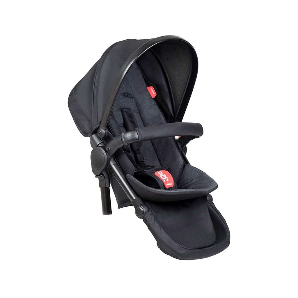 Phil & Teds V6 Inline Double Kit-Stroller Accessories-Phil & Teds-Black-ANB Baby Store