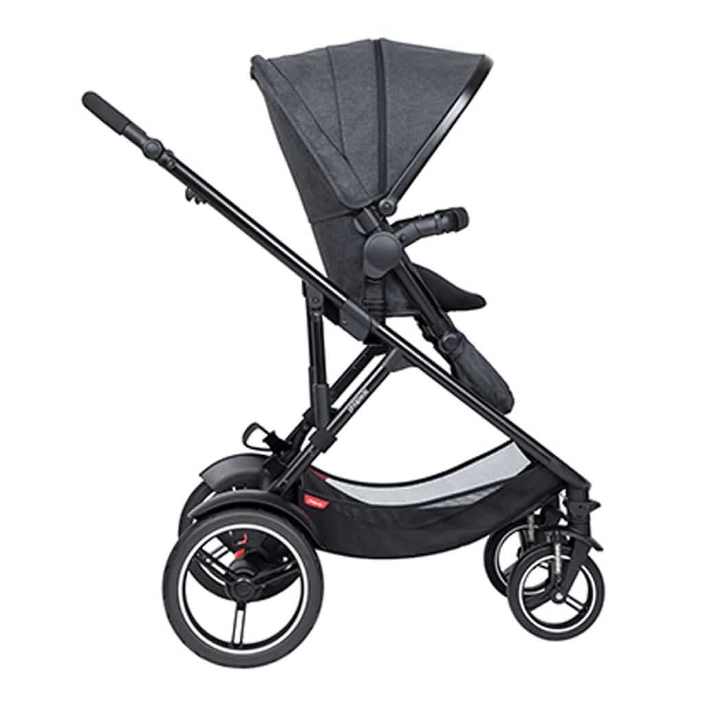 Phil & Teds V6 Voyager Stroller & Liner, Black, ANB BABY