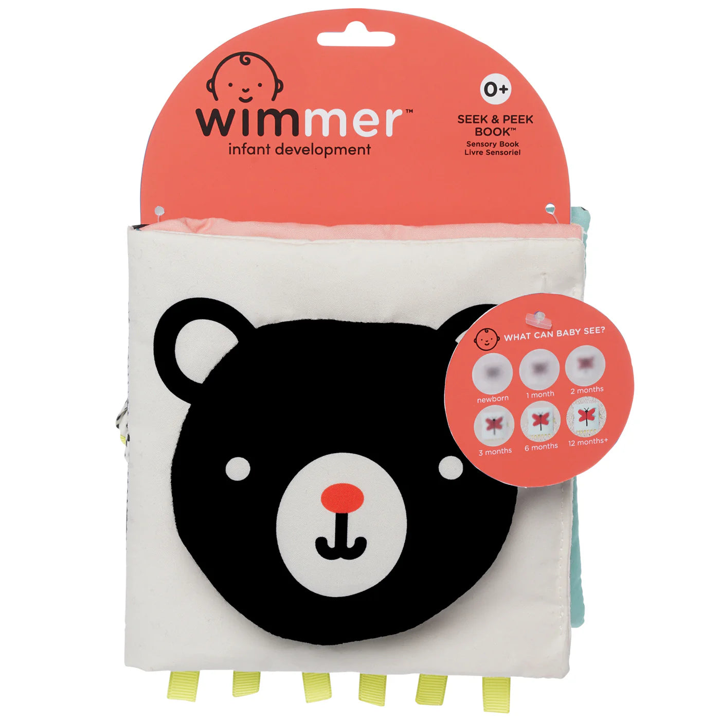 Manhattan Toy Wimmer Seek & Peek Soft Sensory Book-Learning & S.T.E.M-Manhattan Toy-Multicolor-ANB Baby Store