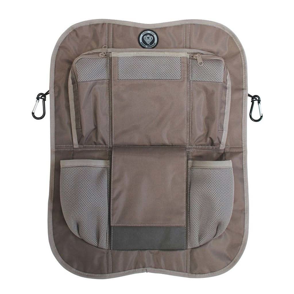 PRINCE LIONHEART Back Seat Organizer Brown-Car Seat Accessories-Prince Lionheart-ANB Baby Store