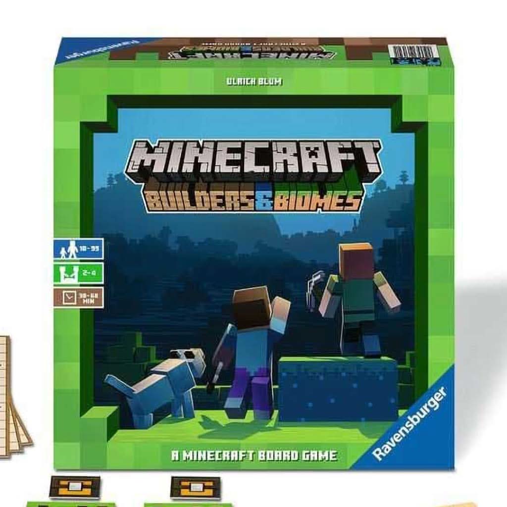 Ravensburger Minecraft: Builders & Biomes Strategy Board Game-Puzzles & Games-Ravensburger-ANB Baby Store