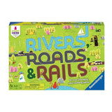 Ravensburger Start Here Game: Rivers, Roads & Rails - ANB Baby