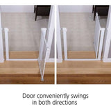 Safety 1st Easy Install Metal Baby Gate with Pressure Mount Fastening , White - ANB Baby