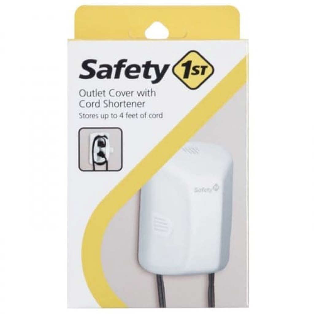Safety 1st Outlet Cover with Cord Shortener-Safety Supplies-Safety 1st-ANB Baby Store