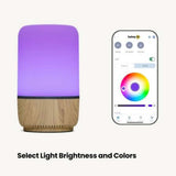 Safety 1st Smart Soother with Light and Sound, White / Wood - ANB Baby