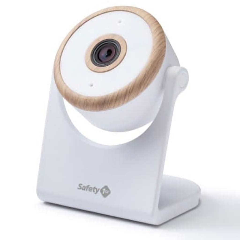 Safety 1st WiFi Video Baby Monitor, White / Wood-Baby Monitors-Safety 1st-ANB Baby Store