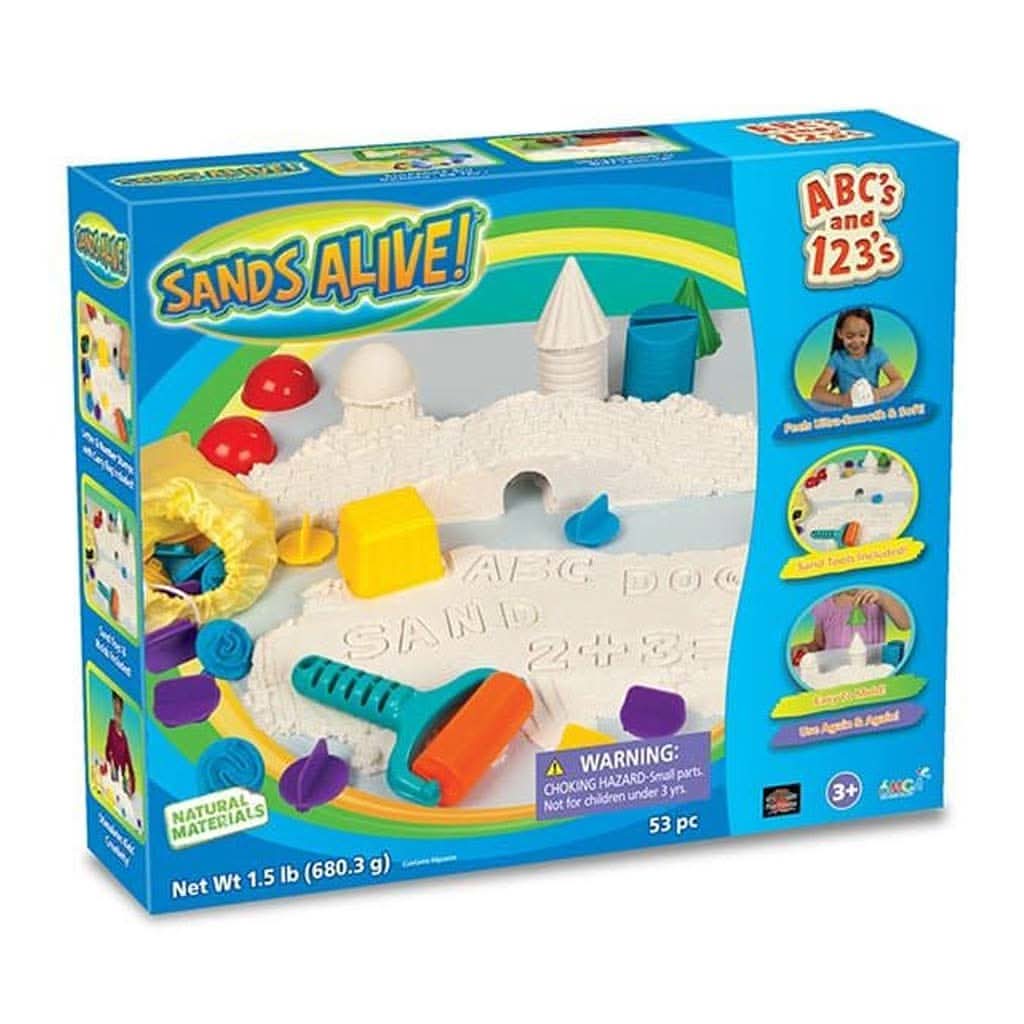 SANDS ALIVE Letters ABC's and 123's-Puzzles & Games-SANDS ALIVE-ANB Baby Store