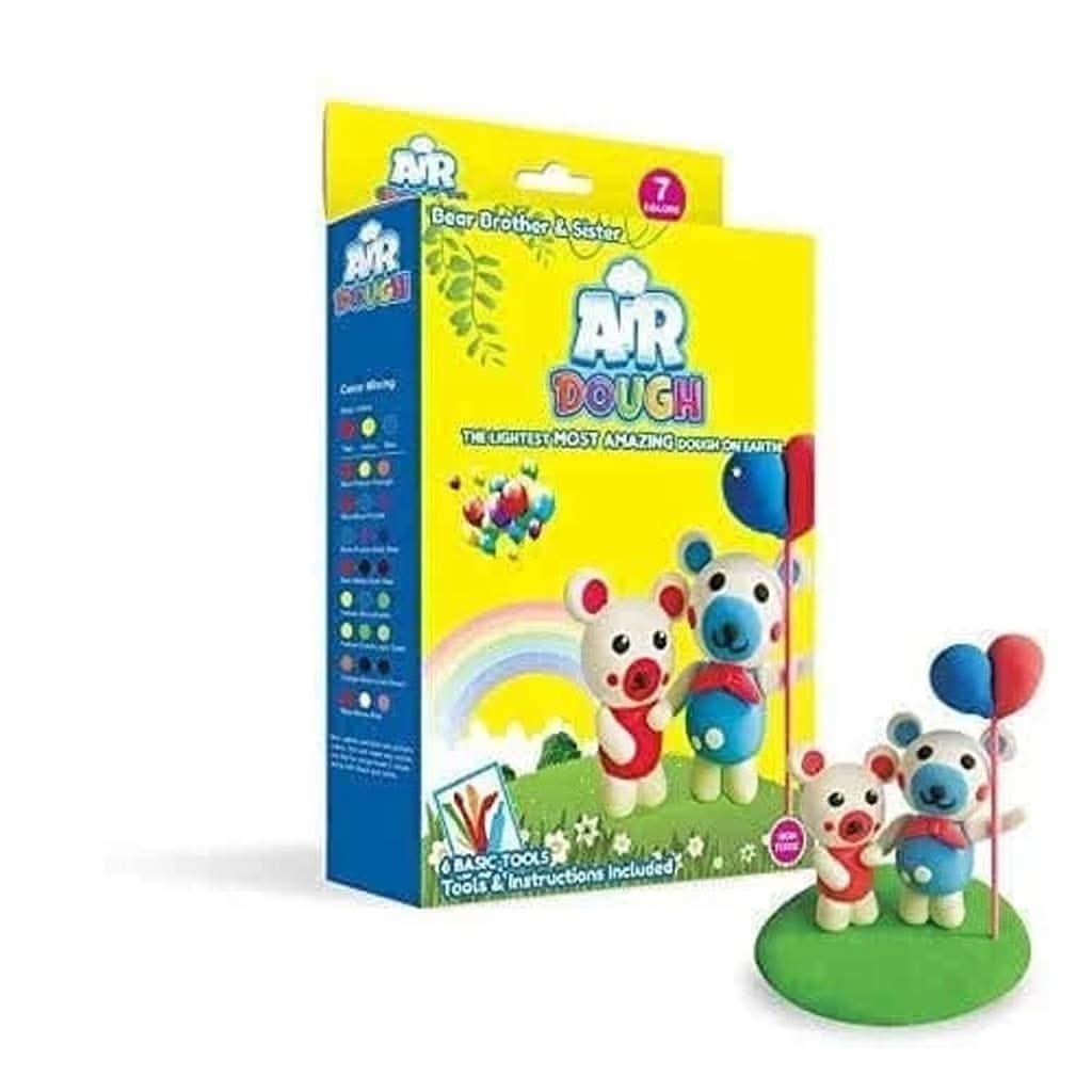 Scentco Air Dough Bear Brother and Sister-Puzzles & Games-Scentco-ANB Baby Store