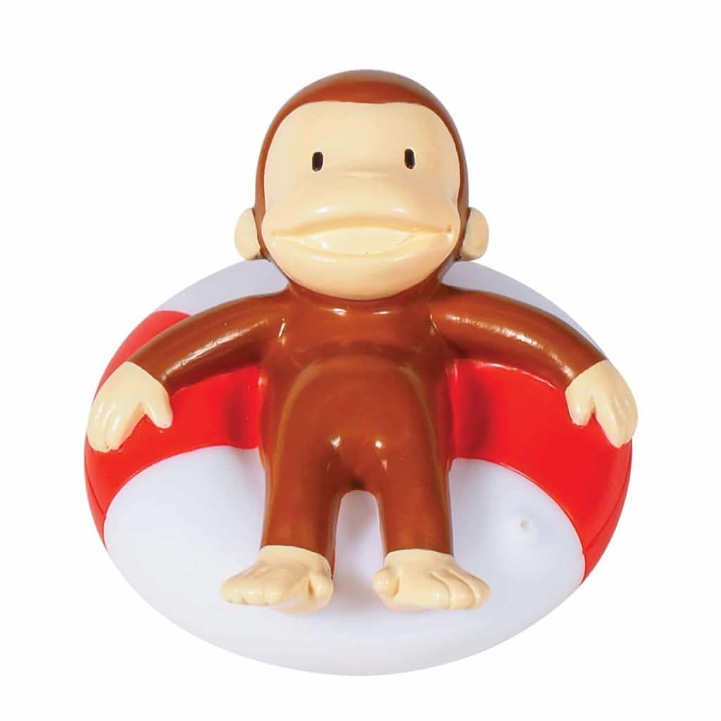 Schylling Curious George Bath Squirters, ANB BABY