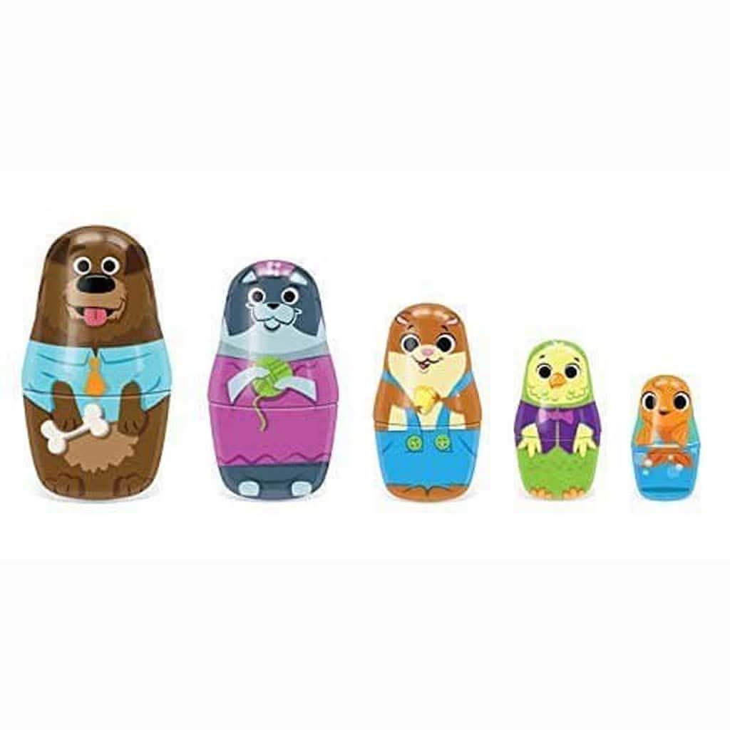 Schylling Little Classics Family Pets Tin Nesting Dolls-Learning & S.T.E.M-Schylling-ANB Baby Store
