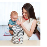 Skip Hop Grab & Go Double Bottle Bag, Chevron - ANB Baby