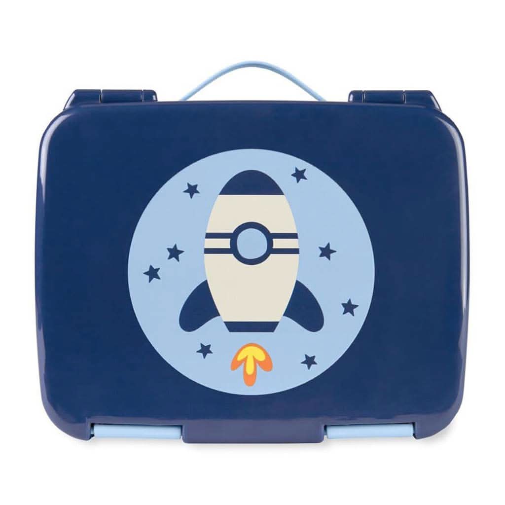 Skip Hop Spark Style Bento Box, Rocketship-Pacifiers & Accessories-Skip Hop-ANB Baby Store