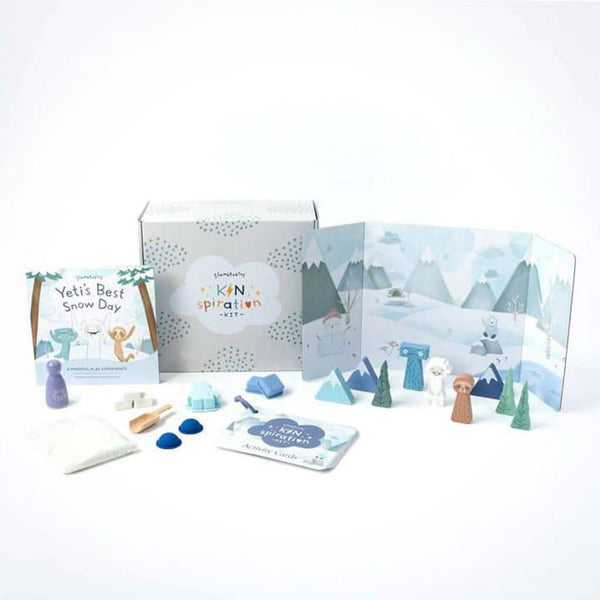Slumberkins Kinspiration Kit, Mindful Play with Yeti