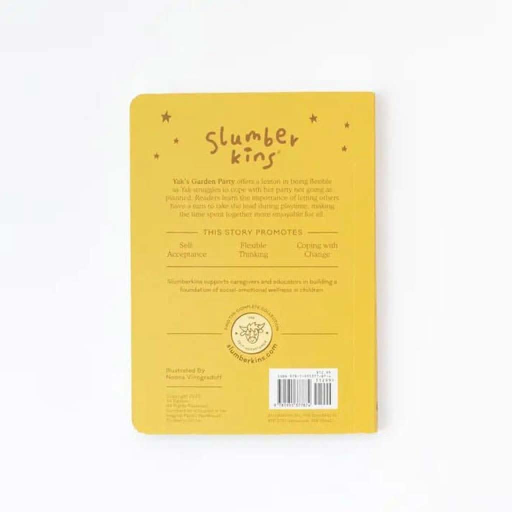 Slumberkins Violet Yak Kin Garden Party, Self - Acceptance, ANB BABY
