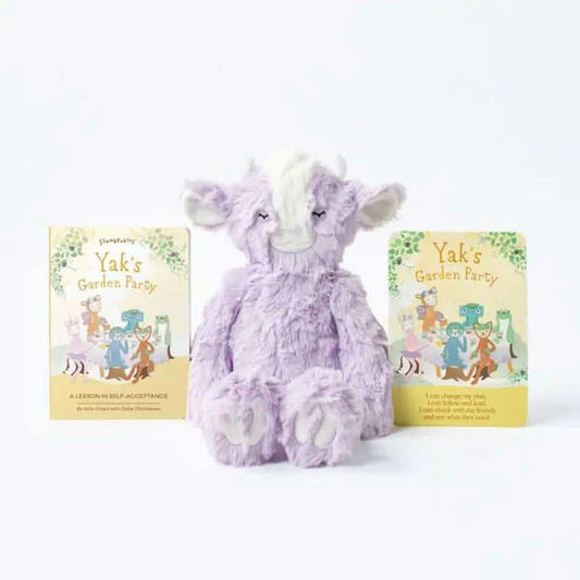 Slumberkins Violet Yak Kin Garden Party, Self - Acceptance - ANB Baby