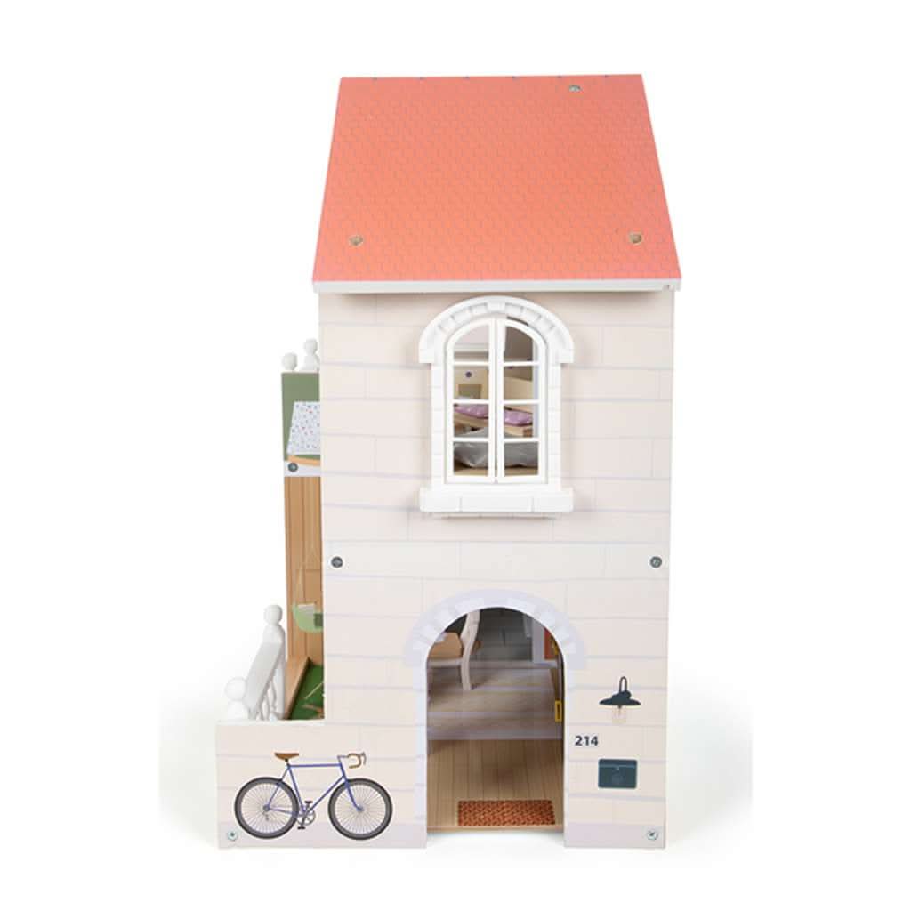 Small Foot Dollhouse Toy with Roof Terrace, ANB BABY