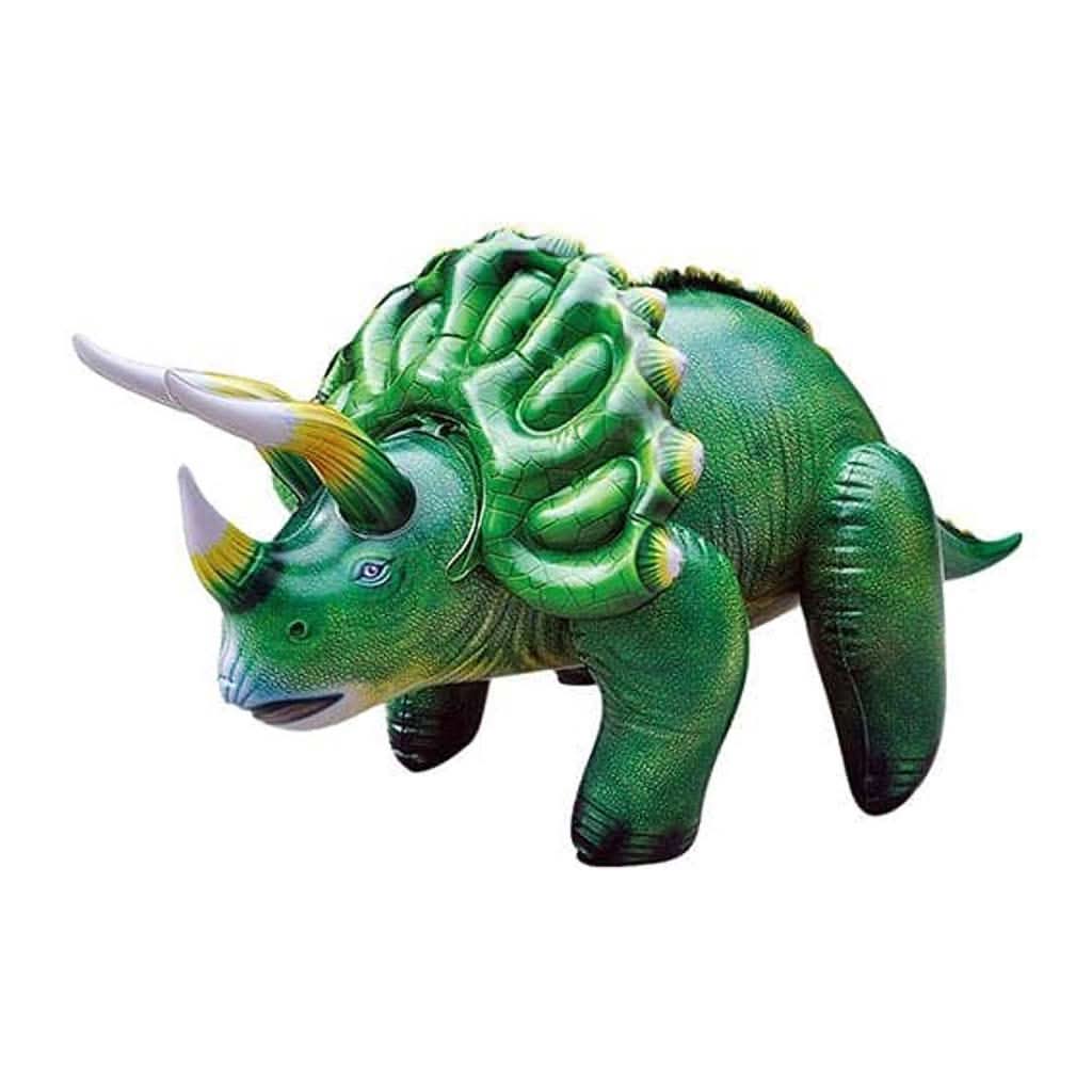 Small World Toys 42" Triceratops Inflatable Dinosaur Kit-Puzzles & Games-Small World Toys-ANB Baby Store