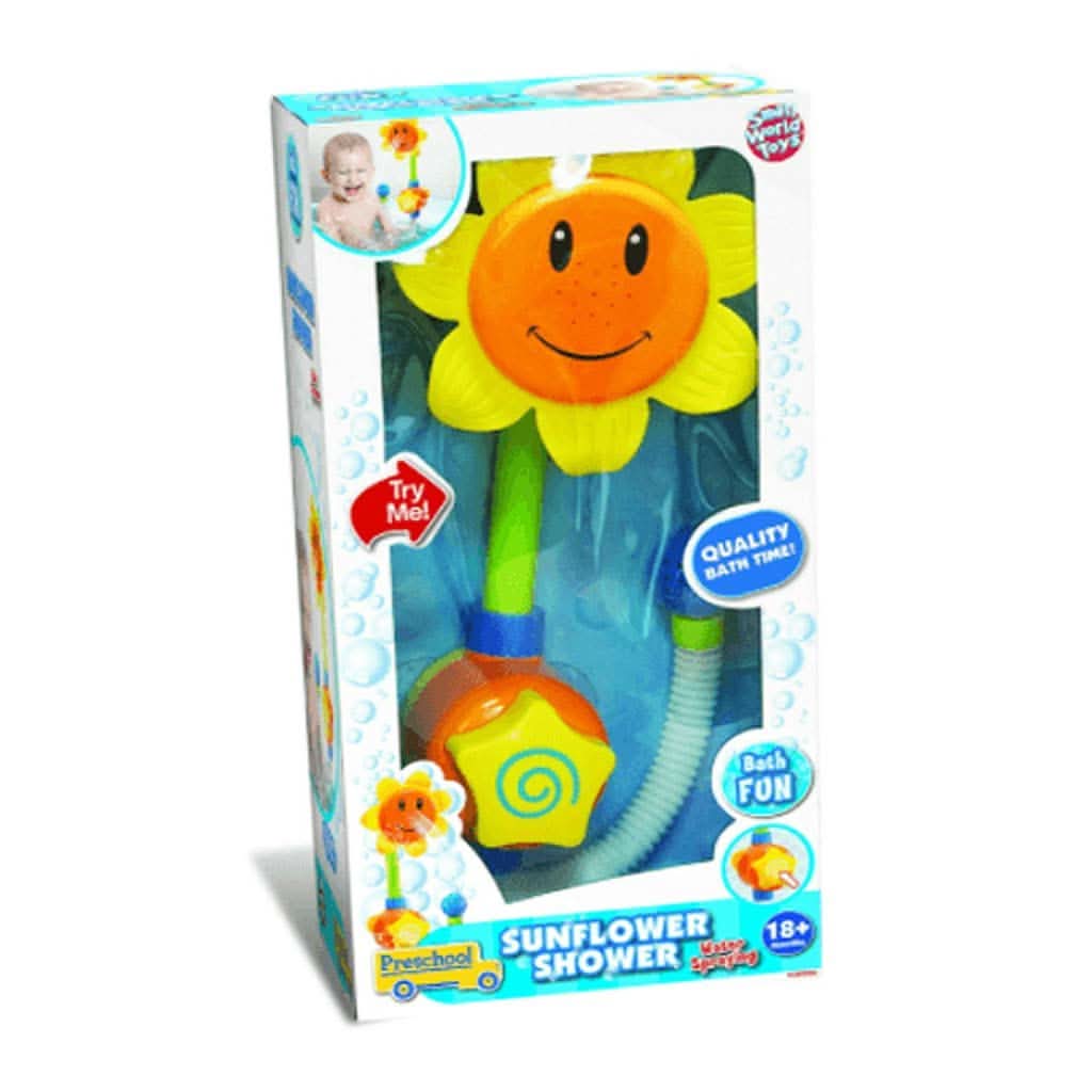 Small World Toys Sunflower Shower-Bath Tubs & Accessories-Small World Toys-ANB Baby Store