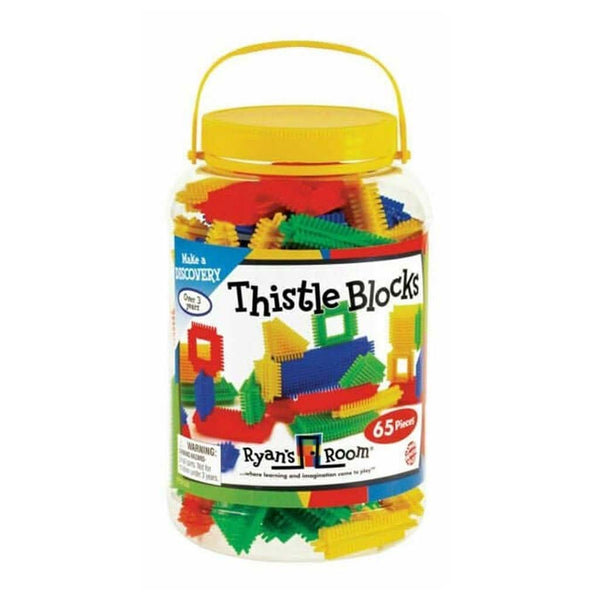 Small World Toys Thistle Block 65 Pieces Bucket