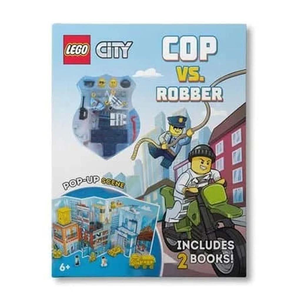 Sourcebooks Lego City Cop vs. Robber Hardcover-Learning & S.T.E.M-LEGO-ANB Baby Store