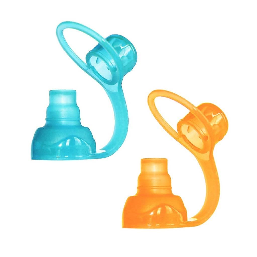 Squooshi Cap Set Orange / Blue-Food Preparation & Storage-Squooshi-ANB Baby Store