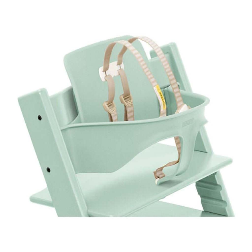 stokke tripp trapp light blue Stokke Adjustable Ergonomic Tripp Trapp Baby Set with Harness