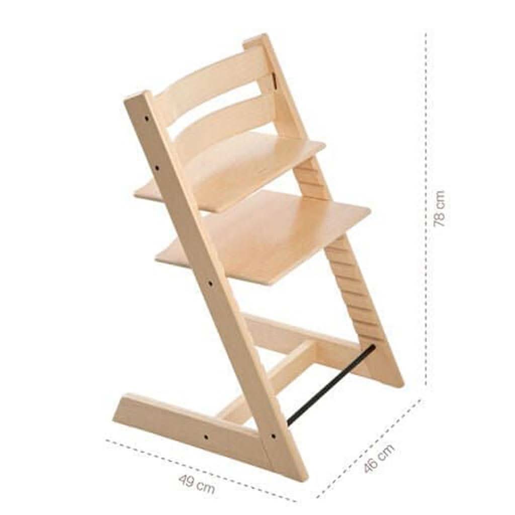 Stokke Beech Wood Ergonomic 2019 Tripp Trapp High Chair
