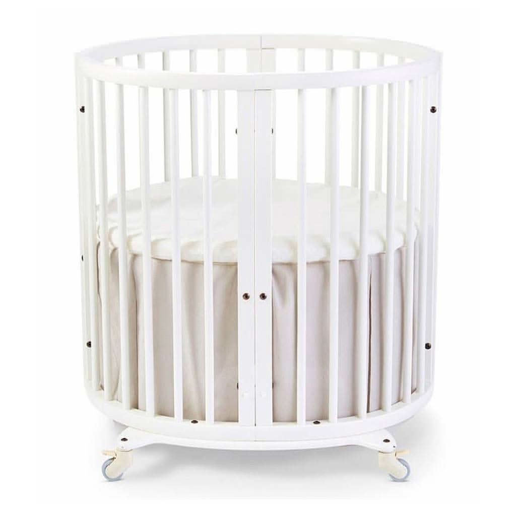 Stokke Sleepi Mini Bed Skirt by Pehr-Cribs & Bassinets-Stokke-Grey-ANB Baby Store