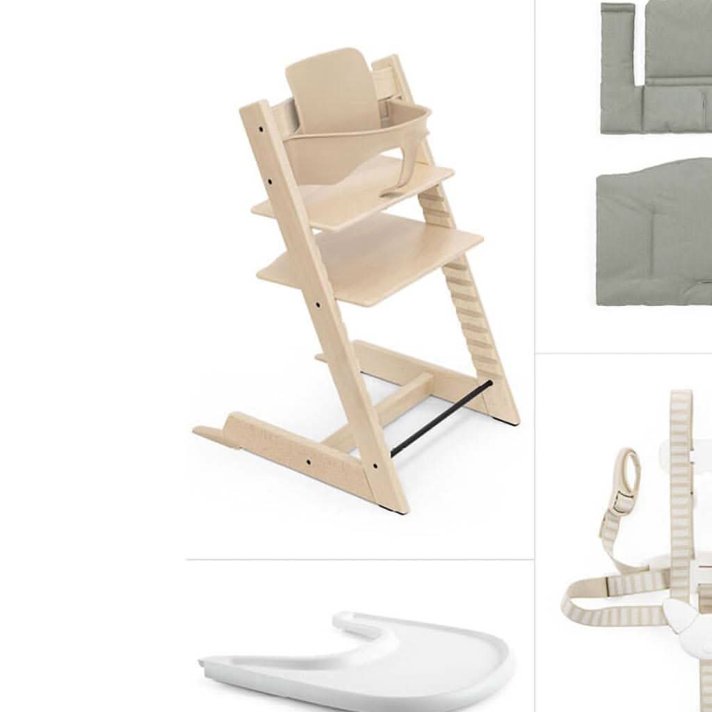 how to move stokke footrest Stokke Tripp Trapp High Chair Complete With Cushion And Tray