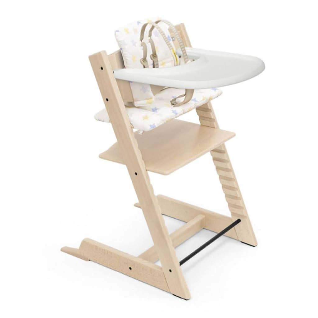 STOKKE Tripp Trapp High Chair Complete with Cushion and Tray, ANB BABY