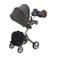 STOKKE Xplory Winter Kit - Anthracite Melange, ANB BABY