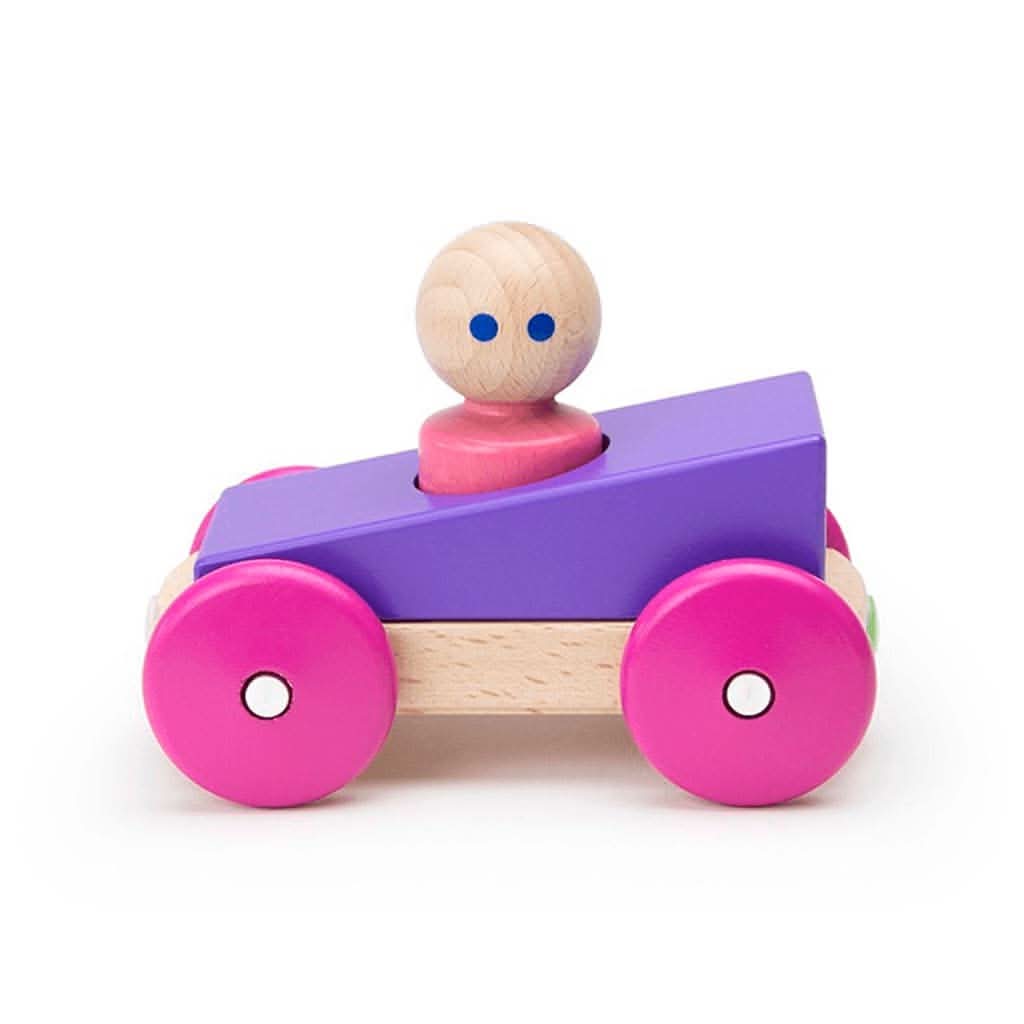 Tegu Magnetic Racer Building Block Set 3-Piece-Learning & S.T.E.M-Tegu-Purple-ANB Baby Store