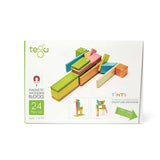 Tegu Magnetic Wooden Block Set, Tints 14 - 42 Piece Sets - ANB Baby