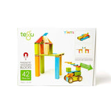 Tegu Magnetic Wooden Block Set, Tints 14 - 42 Piece Sets - ANB Baby