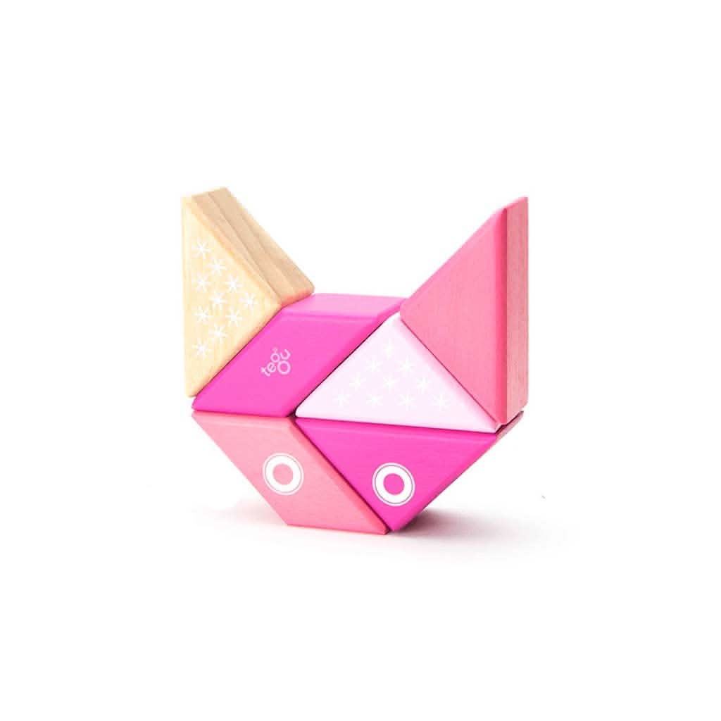 Tegu Travel Pal Magnetic Wooden Block Set 6 - Piece, ANB BABY