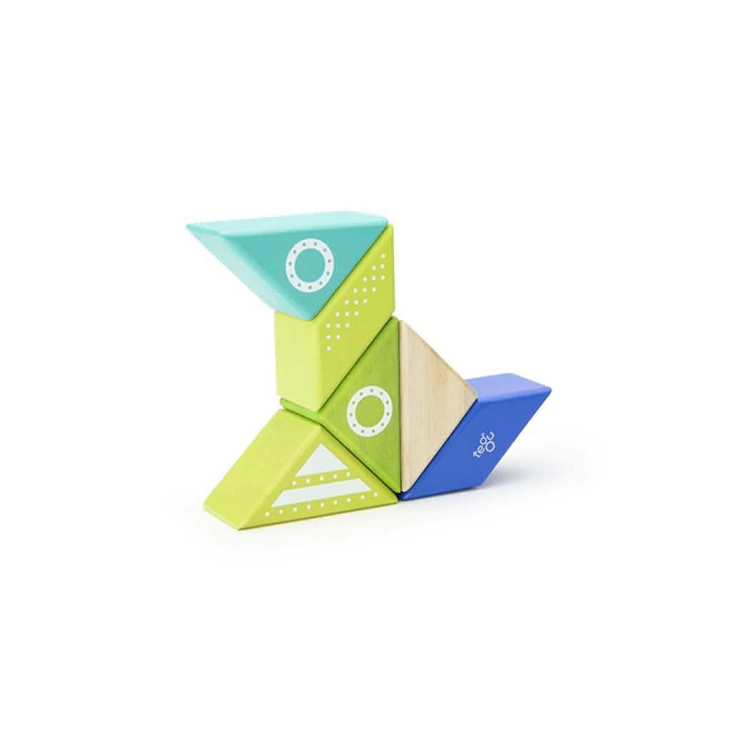 Tegu Travel Pal Magnetic Wooden Block Set 6 - Piece, ANB BABY