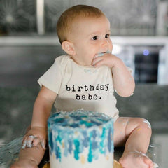 Tenth & Pine Birthday Babe Organic Cotton Onesie, ANB BABY