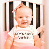 Tenth & Pine Birthday Babe Organic Cotton Onesie - ANB Baby