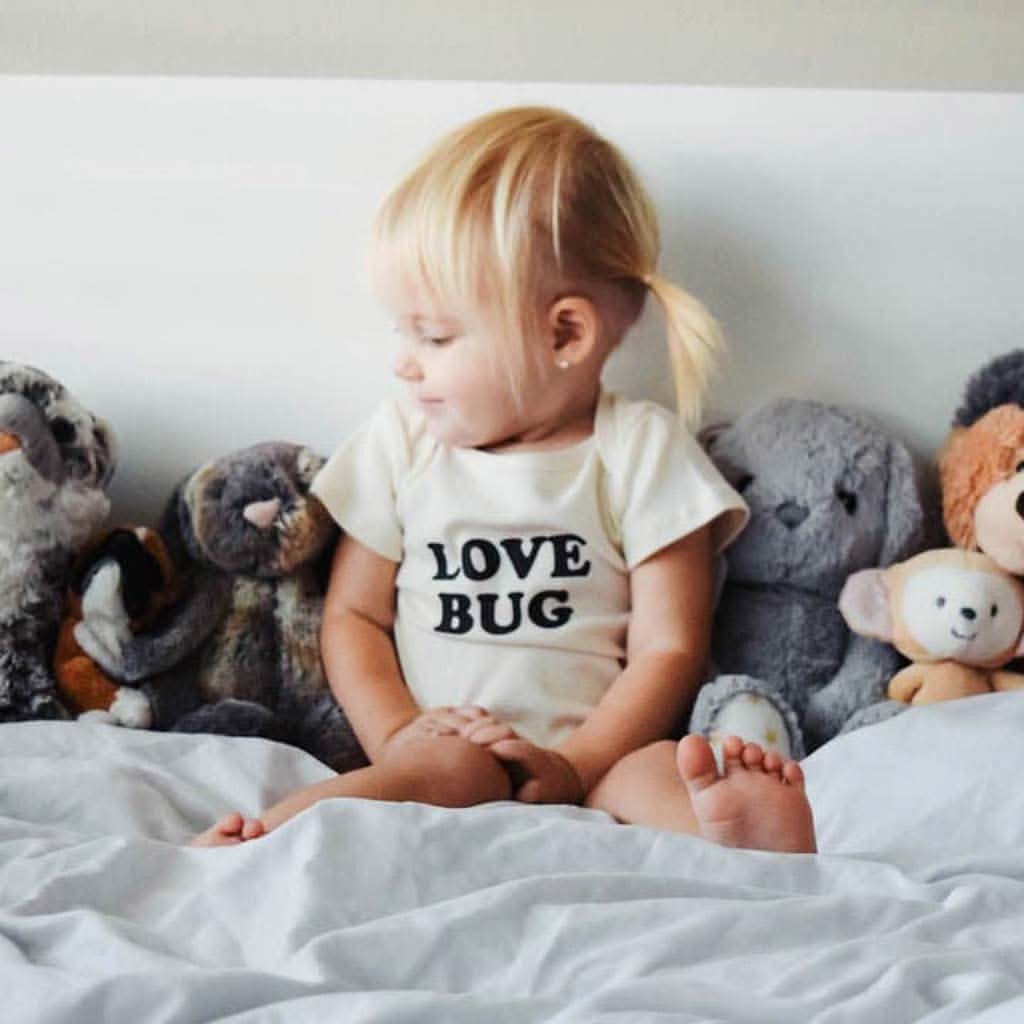 Tenth & Pine Love Bug Organic Cotton Onesie, ANB BABY