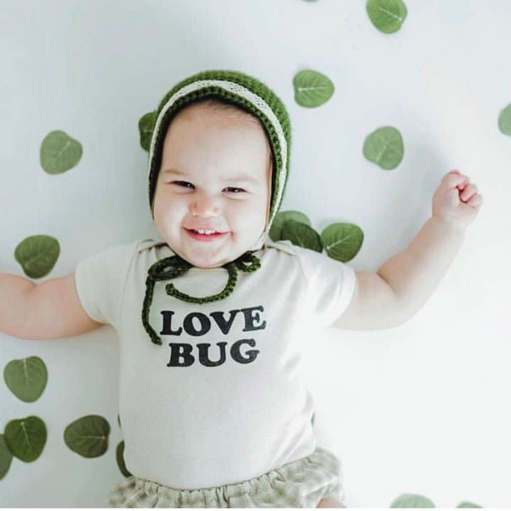 Tenth & Pine Love Bug Organic Cotton Onesie, ANB BABY