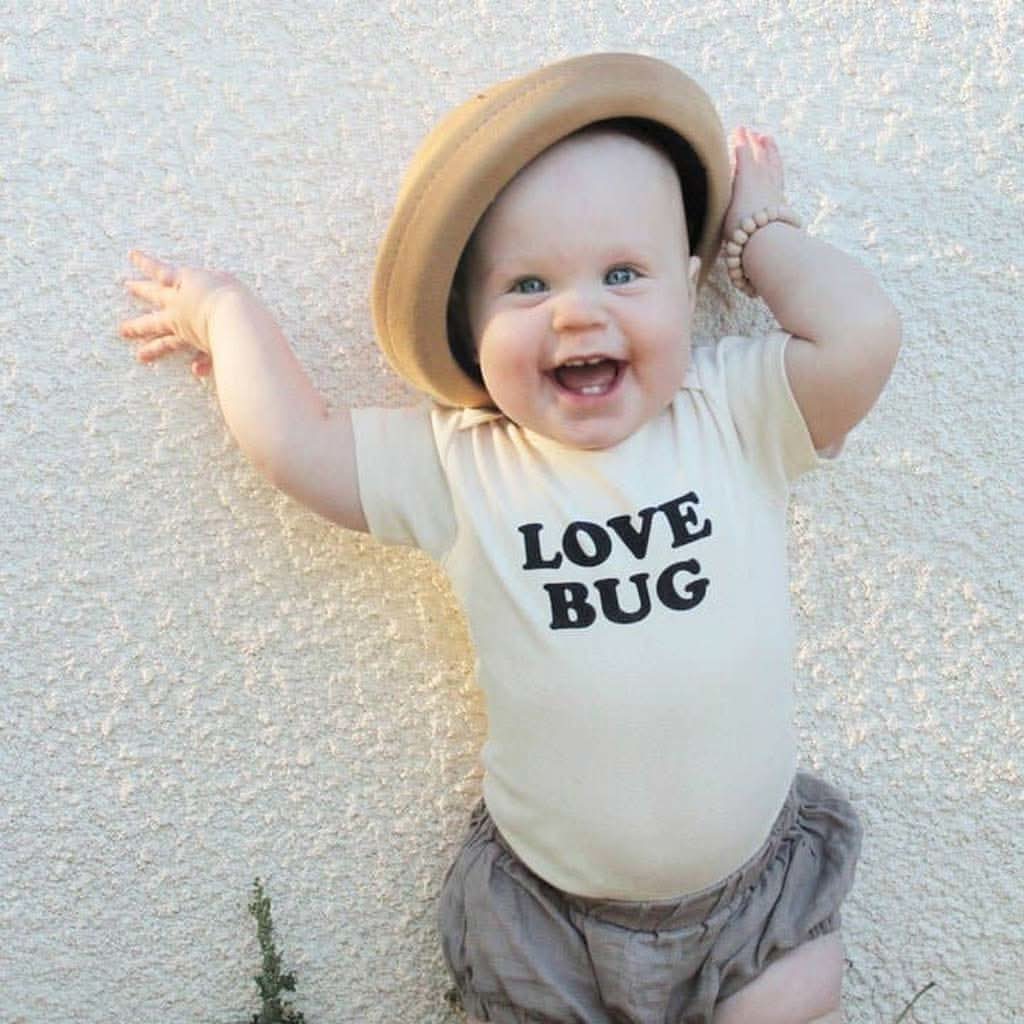 Tenth & Pine Love Bug Organic Cotton Onesie, ANB BABY