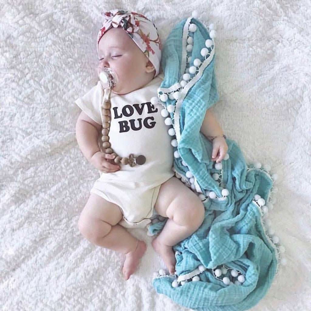 Tenth & Pine Love Bug Organic Cotton Onesie, ANB BABY