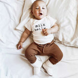 Tenth & Pine Milk Belly Organic Cotton Onesie - ANB Baby