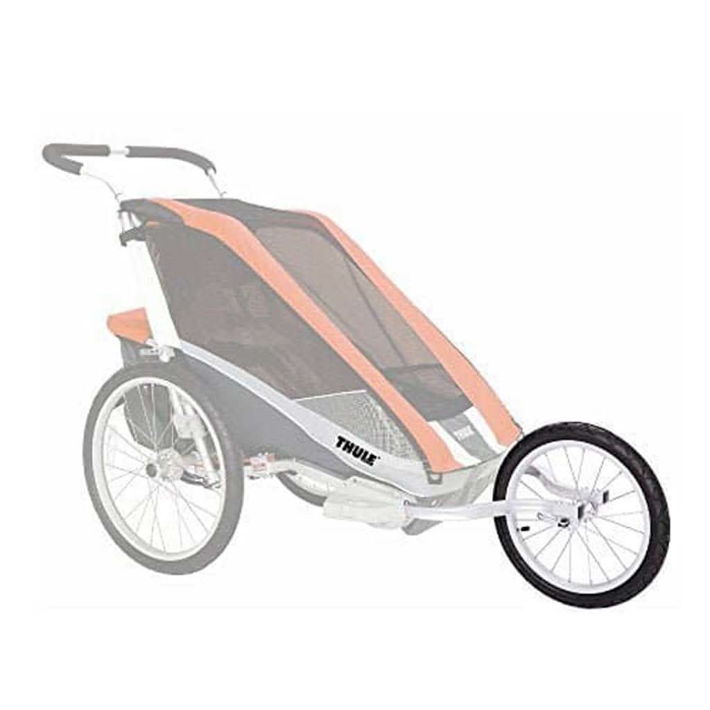 Thule Chariot Jogging Kit for Cheetah XT / Cheetah / Cougar - Silver-Bike Seats, Trailers & Wagons-Thule-ANB Baby Store
